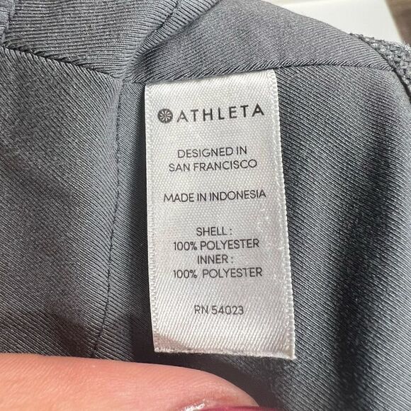 Athleta | EUC Gray Running Shorts - Picture 4 of 6